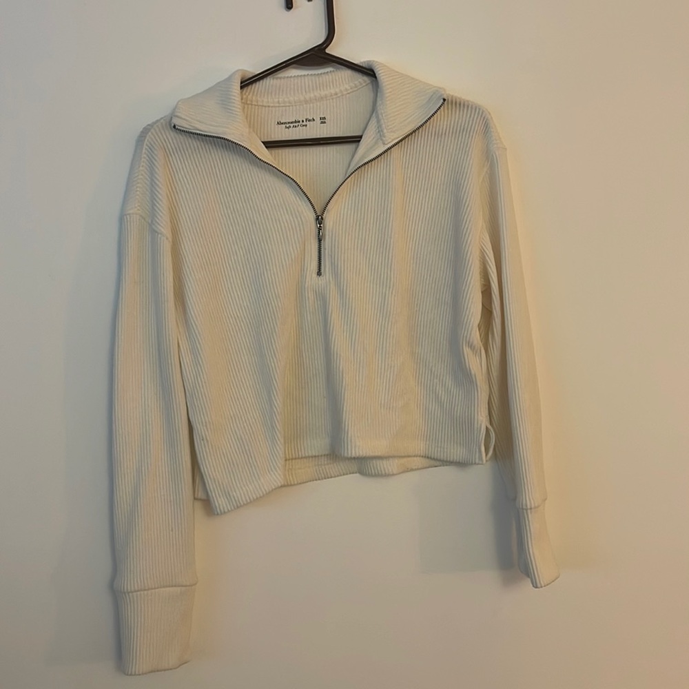 Abercrombie soft crop jacket